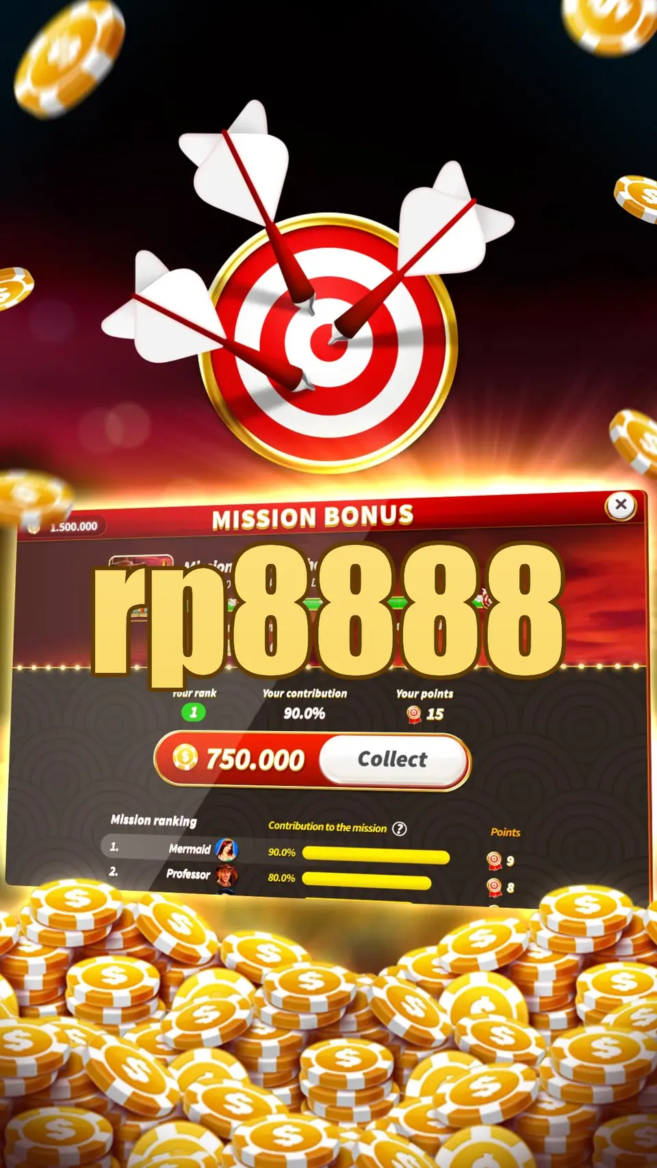 rp8888 Masuk